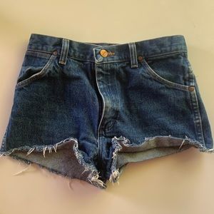 Vintage Wrangler cutoff Jean shorts